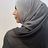 Black ombré Hijab